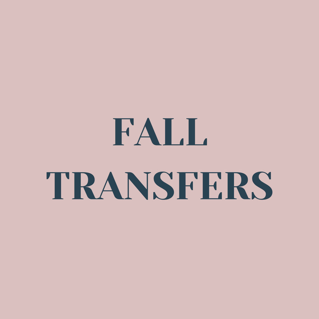 All Fall Transfers