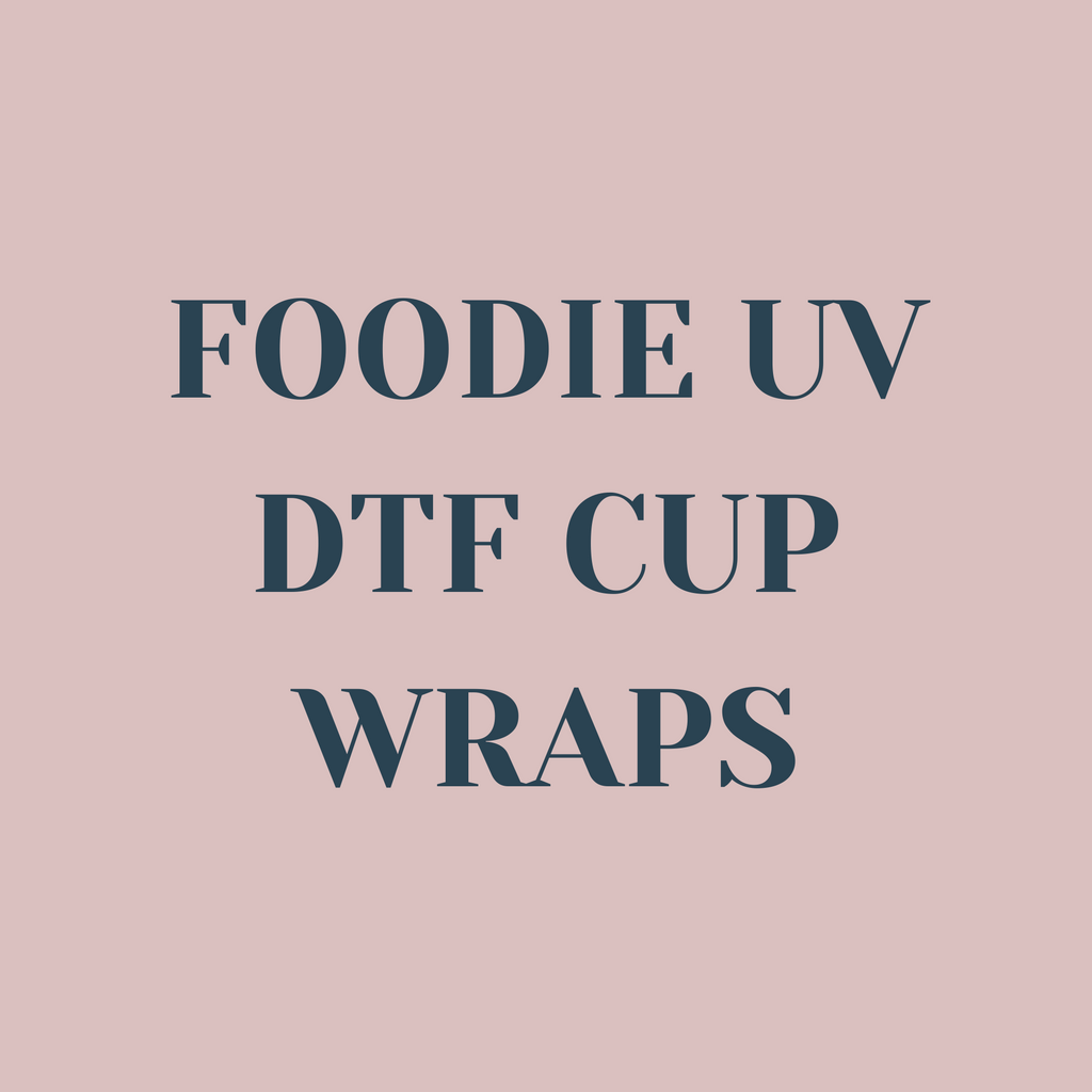 Foodie UV DTF Cup Wraps