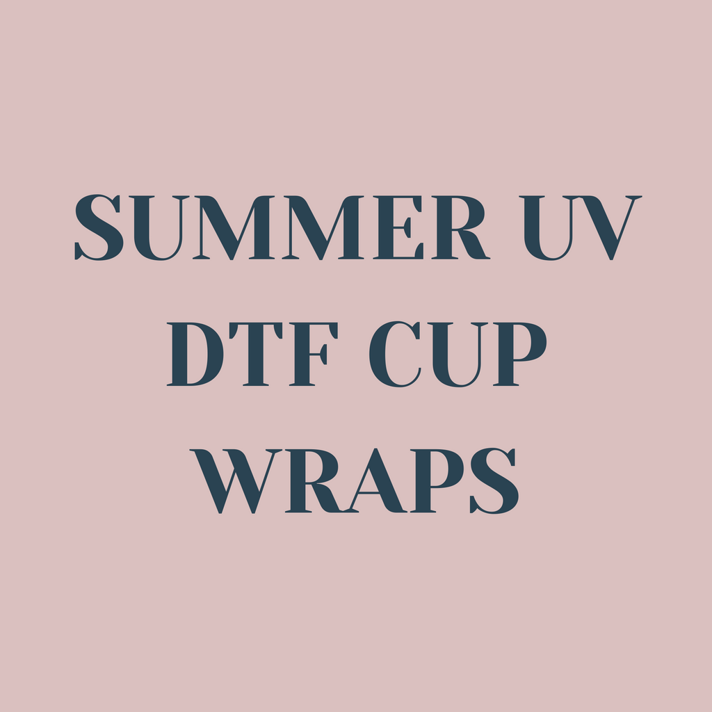 Summer UV DTF Cup Wraps