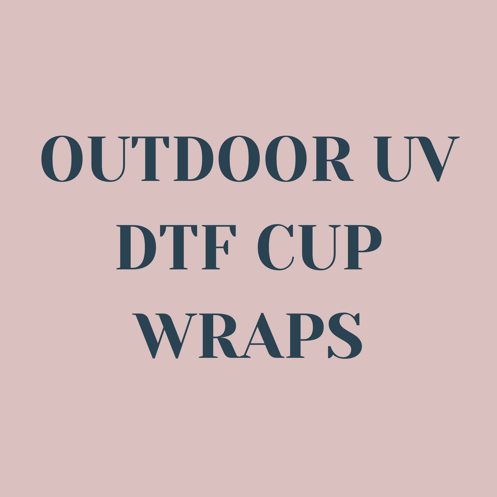Outdoor UV DTF Cup Wraps