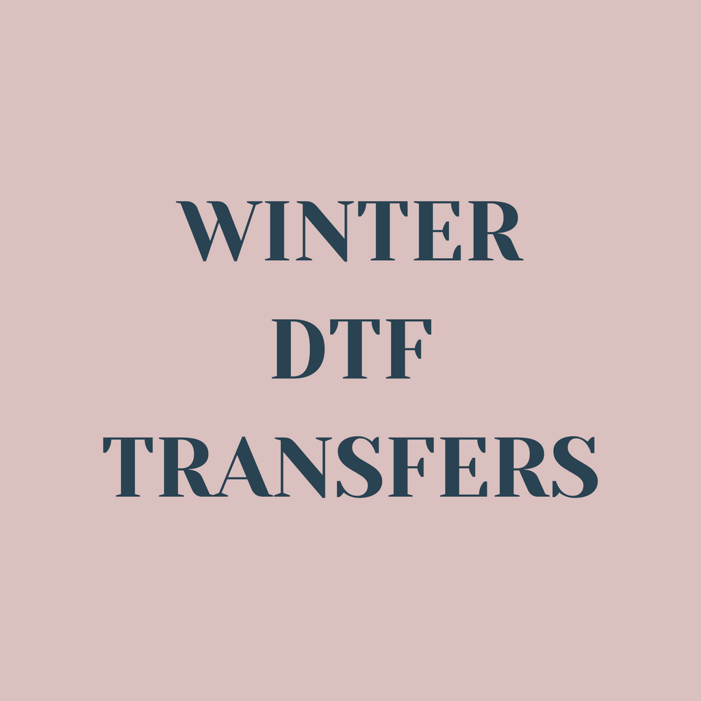 Winter DTF Transfers