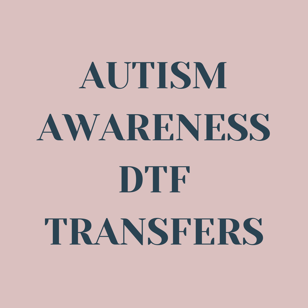 Autism Awareness DTF Transfers