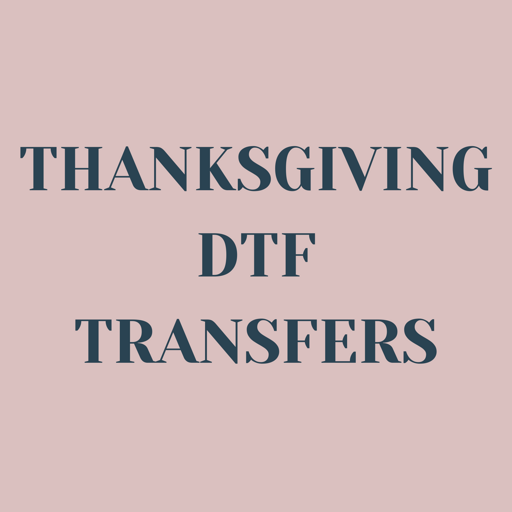 Thanksgiving DTF Transfers