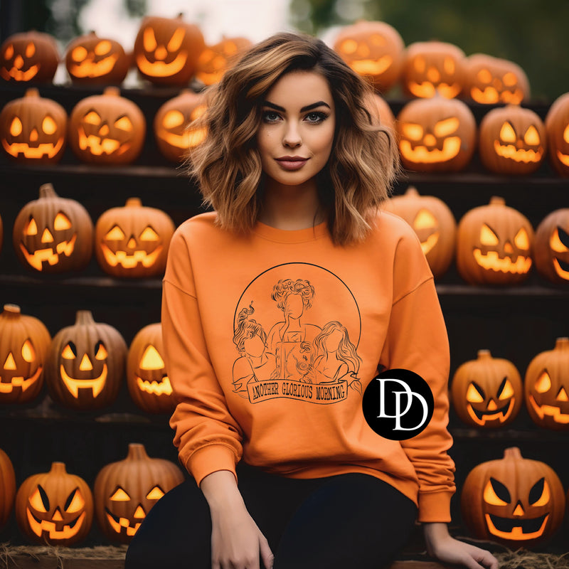 Another Glorious Morning (Black Ink) *Screen Print Transfer*