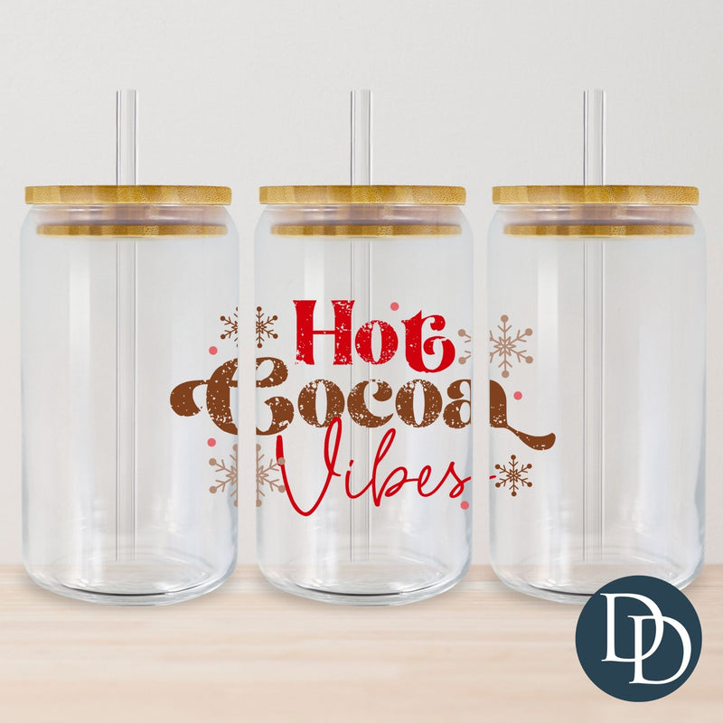 Hot Cocoa Vibes UV DTF Decal