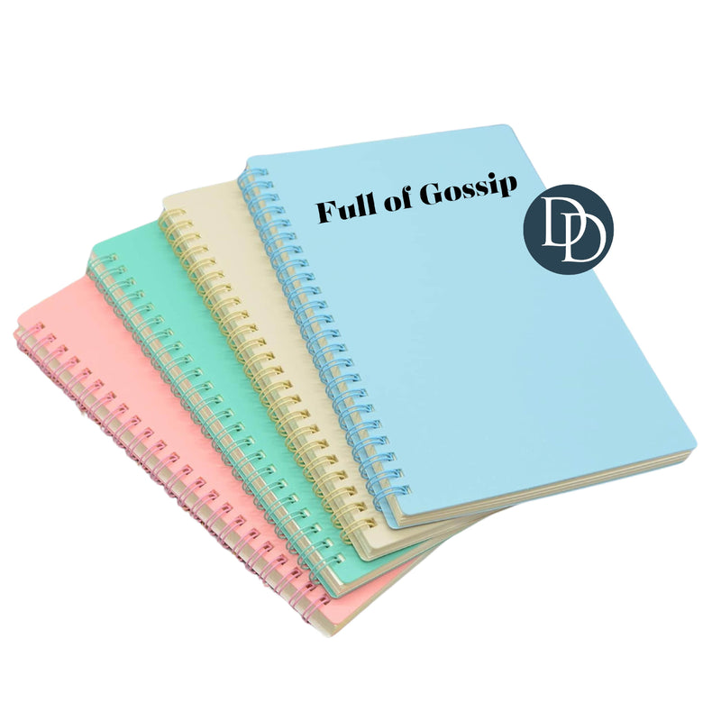 Full of Gossip *UV DTF Journal Decal*