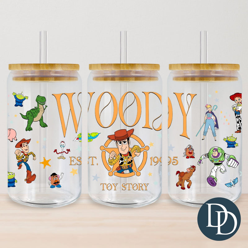 Cowboy *UV DTF Cup Wrap*