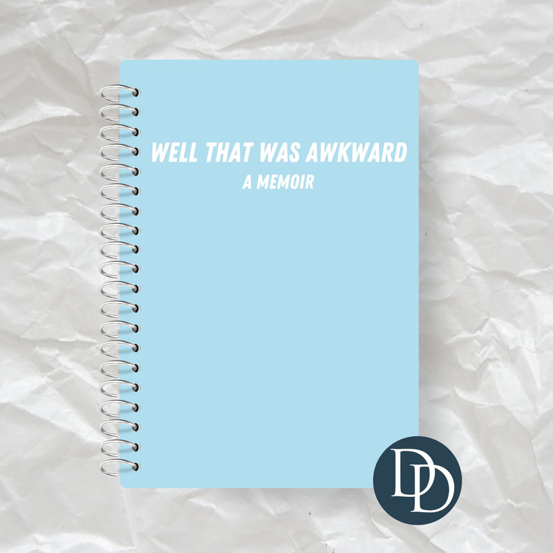 Well That Was Awkward *UV DTF Journal Decal* – Dapper Designs