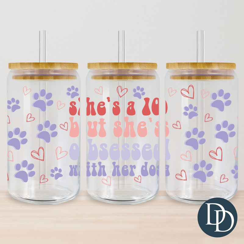 Dapper Wrapping She's A 10 But UV DTF Cup Wrap – Dapper Designs