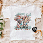 Patriotic Animals Land Of The Free *Sublimation Print Transfer*