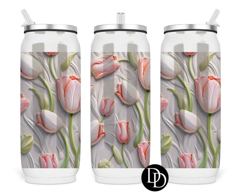 3D Tulips *Sublimation Print Transfer*