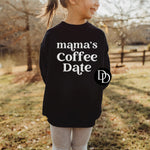 Mama’s Coffee Date (White Puff) *Puff Screen Print Transfer*