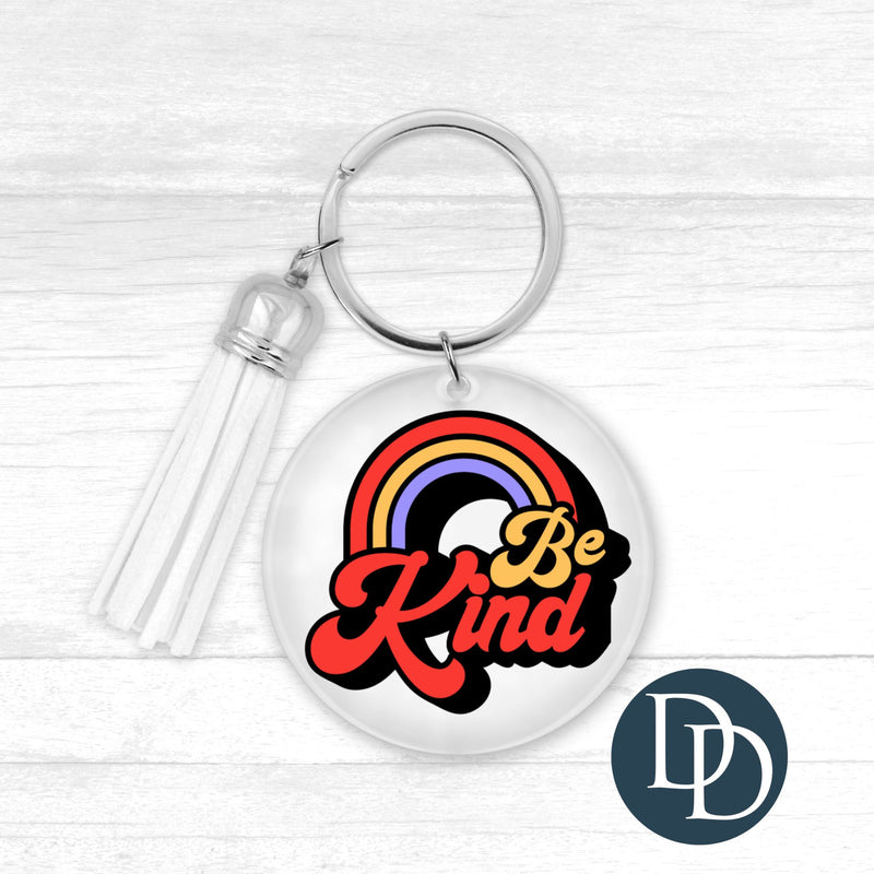 Be Kind *Round Keychain UV DTF Decal*