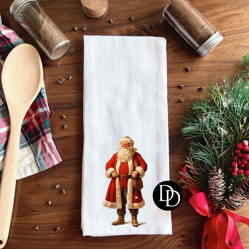 Santa  *DTF Tea Towel Transfer*