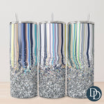 Abstract Glitter Tumbler Print *Sublimation Print Transfer*