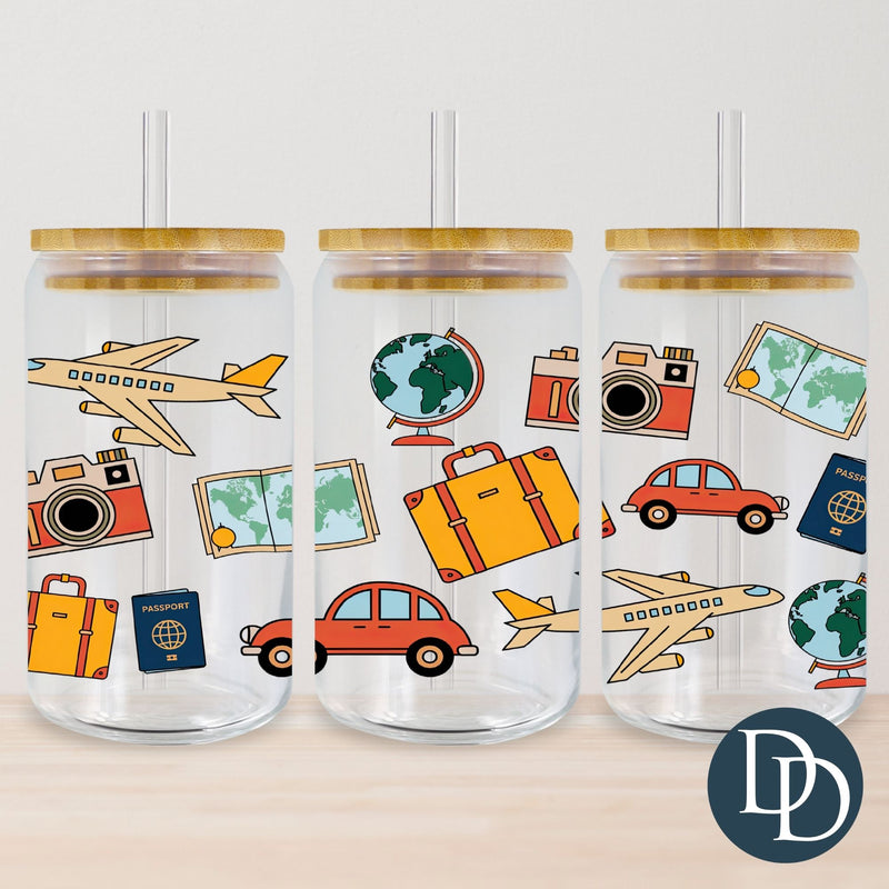 Adventure Travels *UV DTF Cup Wrap*