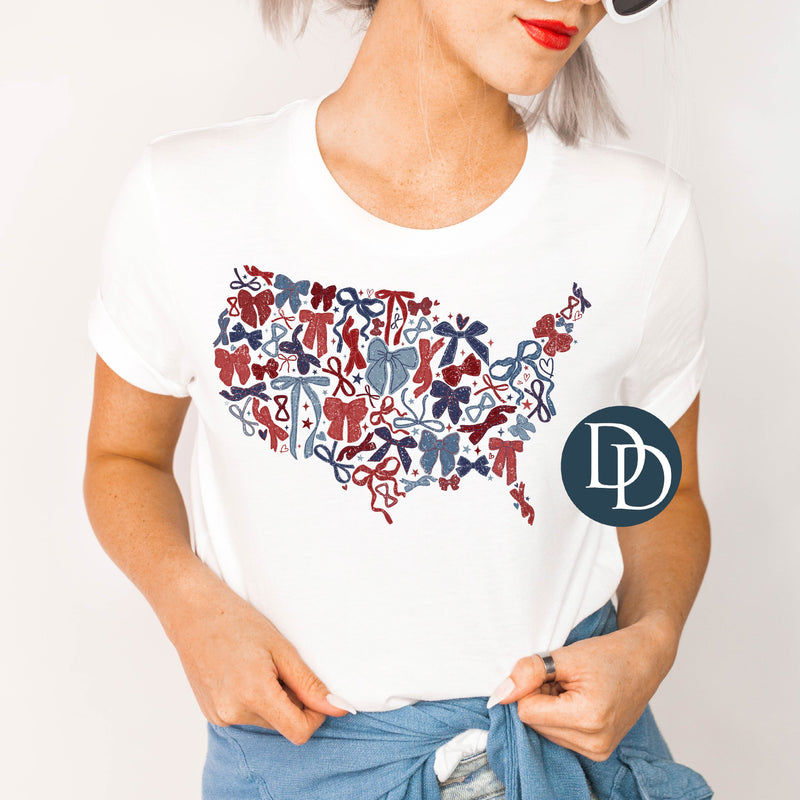 America Bows *DTF Transfer*