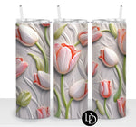 3D Tulips *Sublimation Print Transfer*