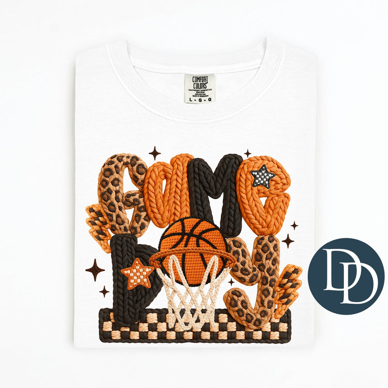 Basketball Game Day Faux Yarn *DTF Transfer*