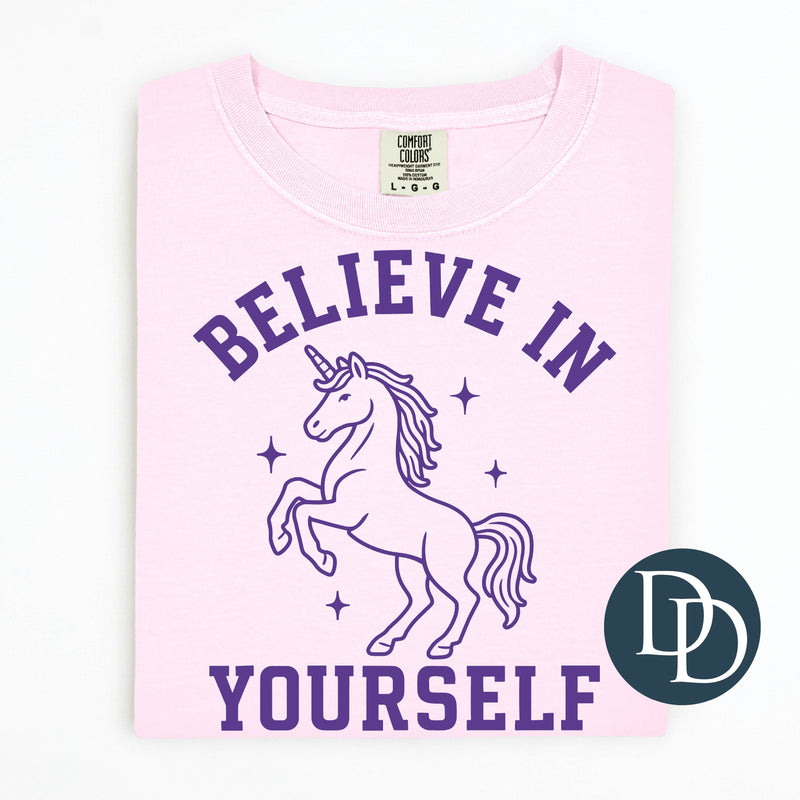Believe In Yourself Unicorn *DTF Transfer*