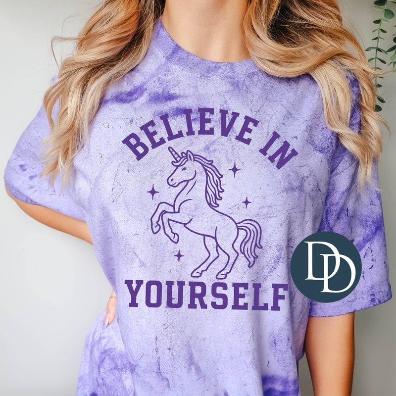 Believe In Yourself Unicorn *DTF Transfer*