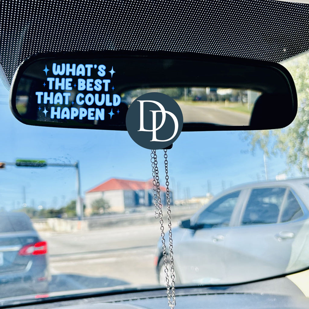 Rearview Mirror UV DTF Decals | Peel and Stick Mirror Decals – Dapper ...