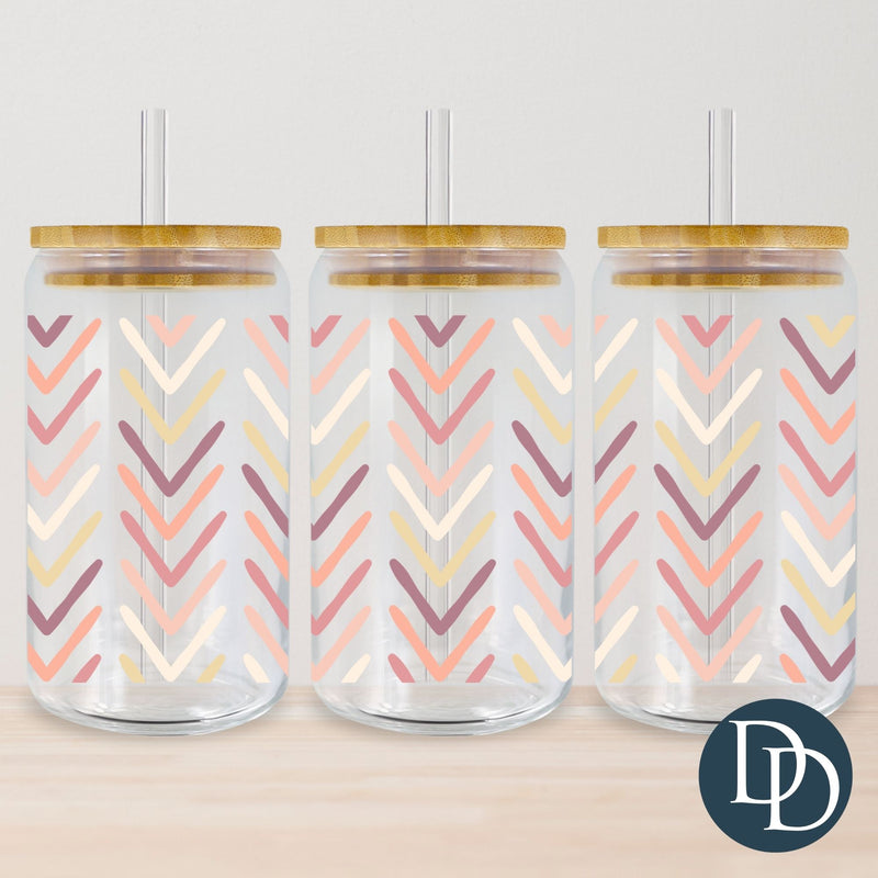 Boho Chevrons *UV DTF Cup Wrap*