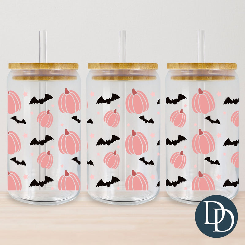 Boho Pumpkin Bat Stars *UV DTF Cup Wrap*