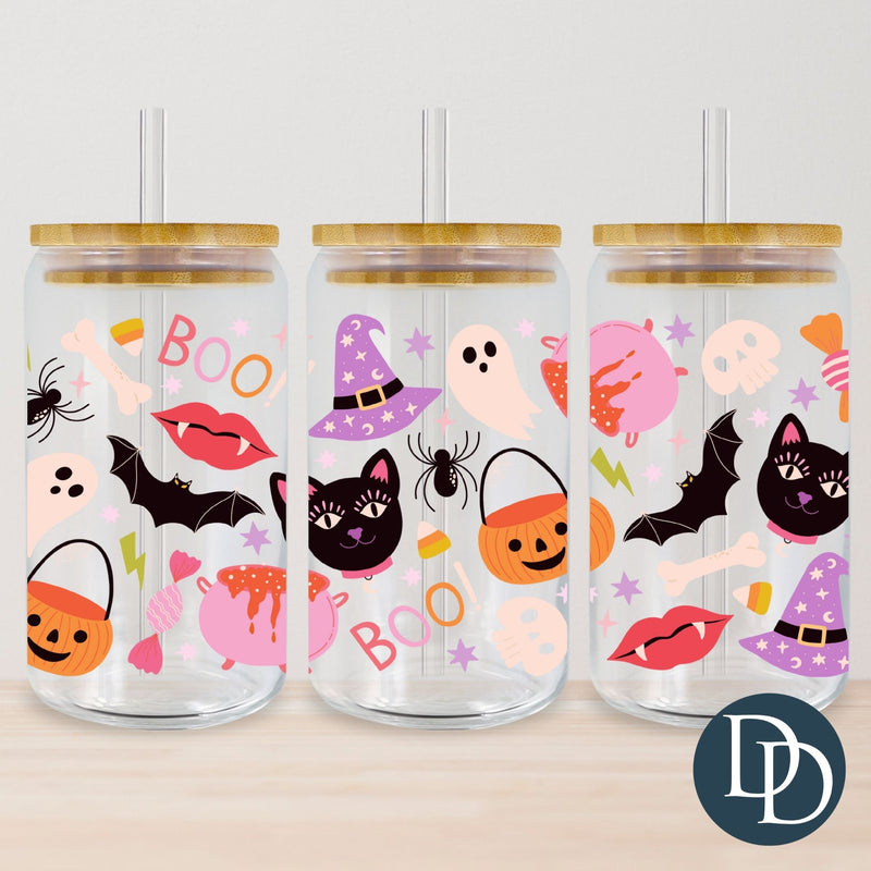 Bright Halloween Spirit *UV DTF Cup Wrap*