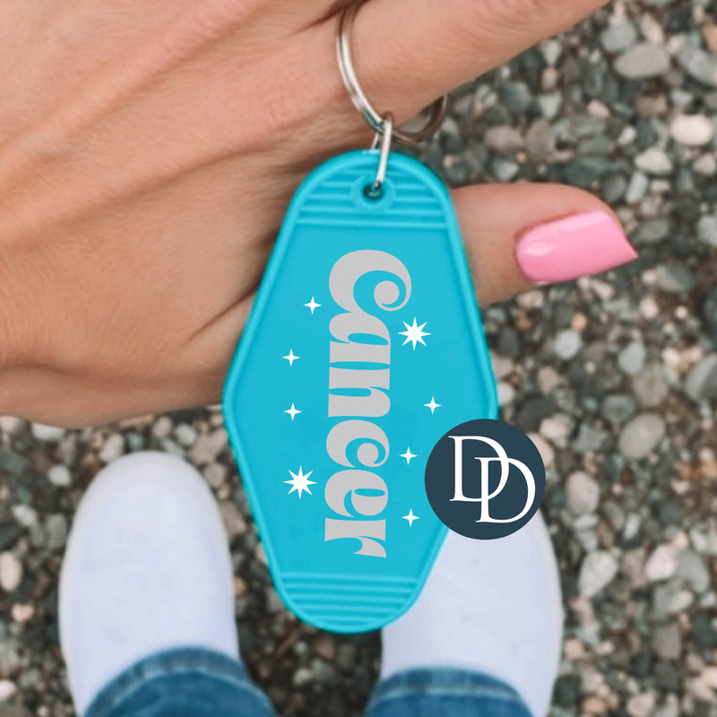 Cancer Stars *Motel Keychain UV DTF Decal*