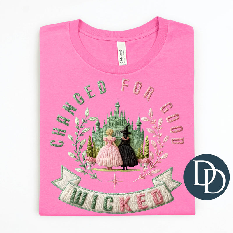 Changed For Good Faux Yarn *DTF Transfer*