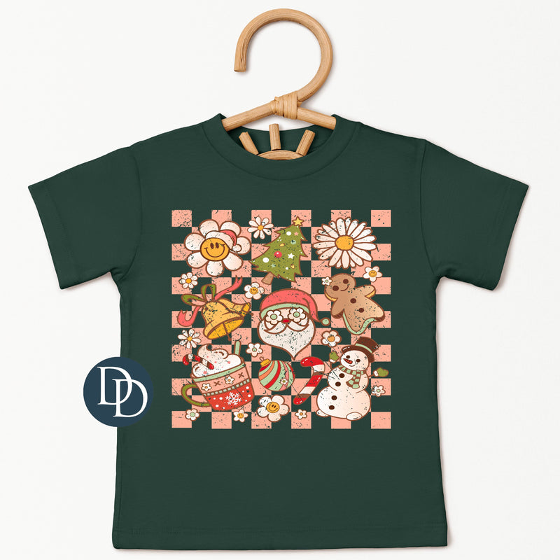Checkered Christmas Things *DTF Transfer* – Dapper Designs