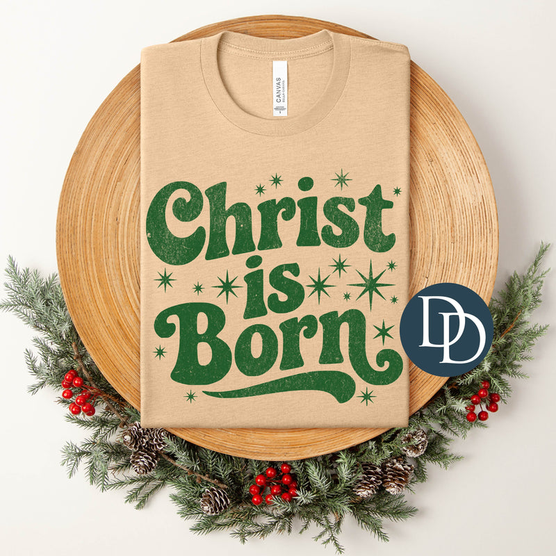 Christ Is Born Grunge *DTF Transfer*