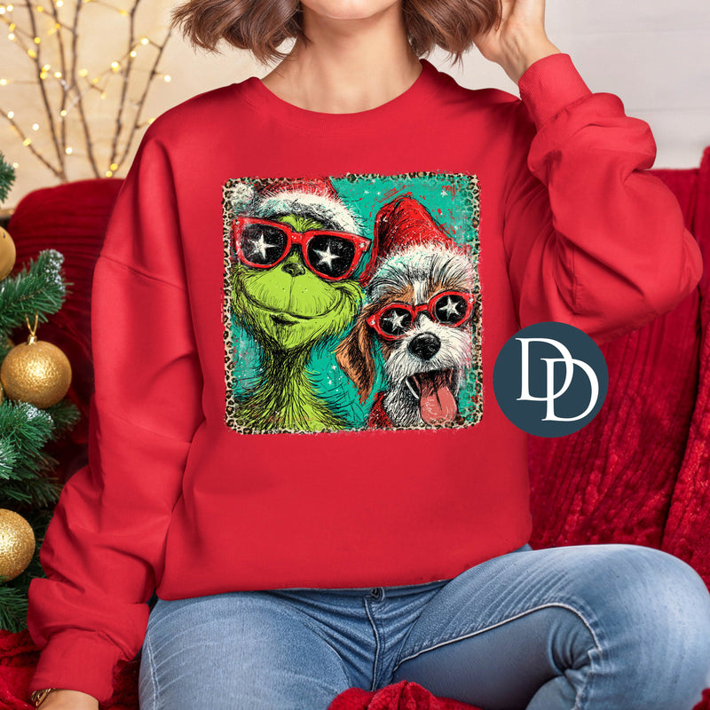 Colorful Grnch And Max *DTF Transfer*