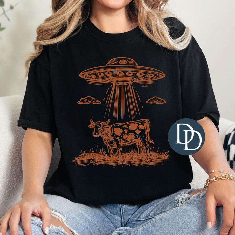 Cow UFO Abduction *DTF Transfer*