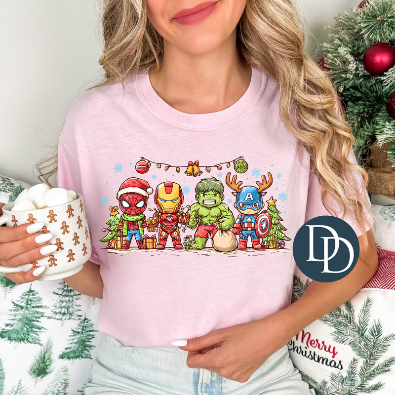 Cute Super Christmas *DTF Transfer*