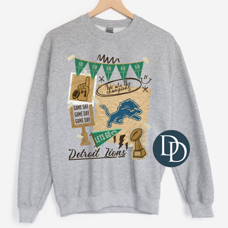 OVERSIZED DL Vintage Collage *DTF Transfer*