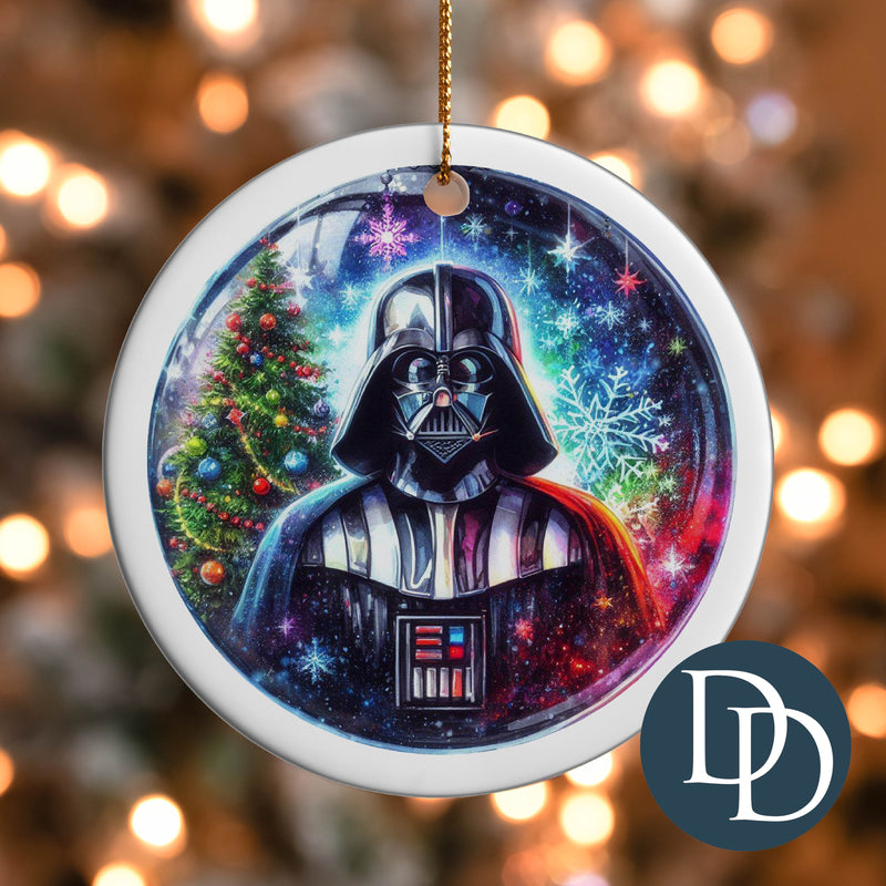 Darth Space Snowflakes *UV DTF Ornament Decal*