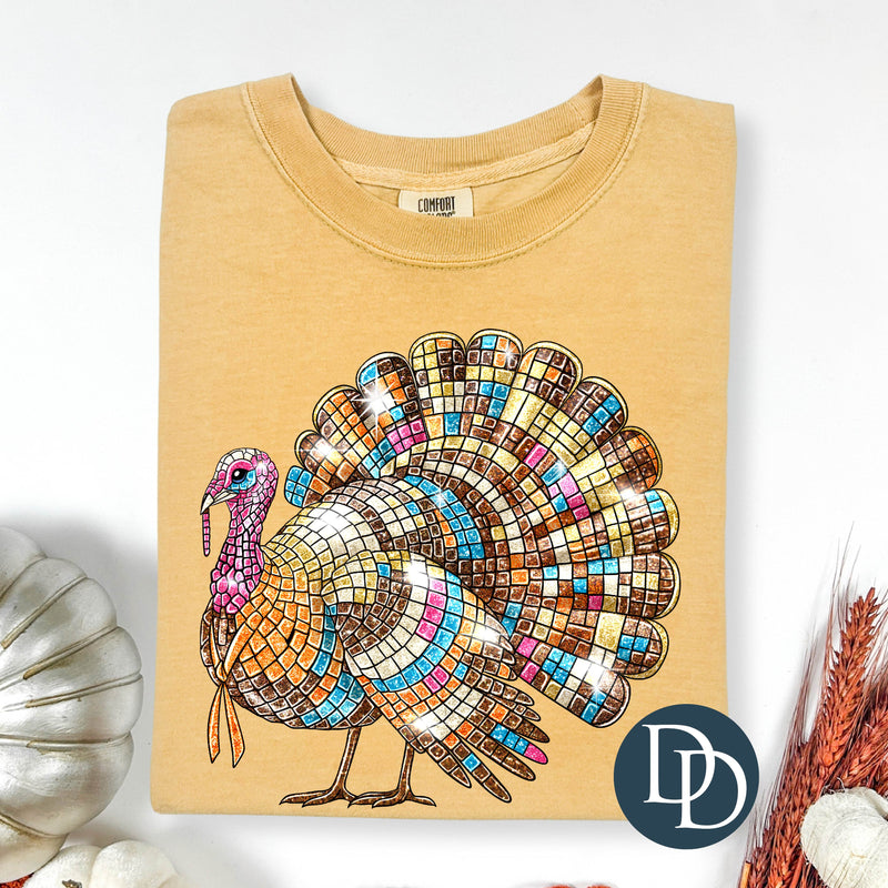 Disco Ball Turkey *DTF Transfer*