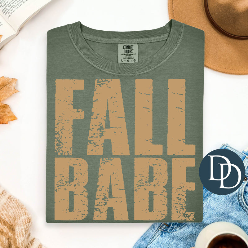 Distressed Fall Babe *DTF Transfer*