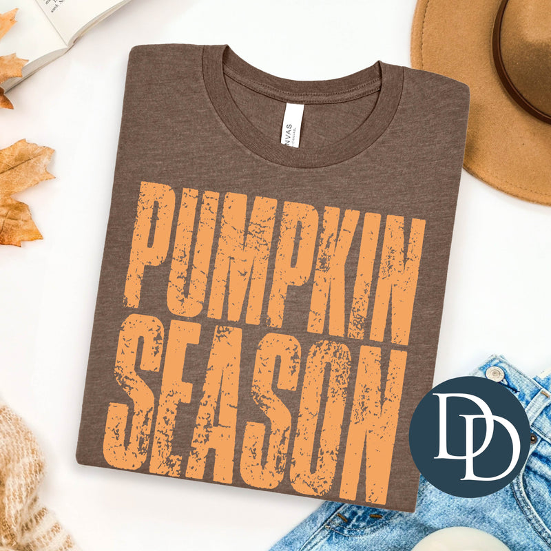 Distressed Pumpkin Season *DTF Transfer*
