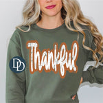 Distressed Retro Thankful *DTF Transfer*