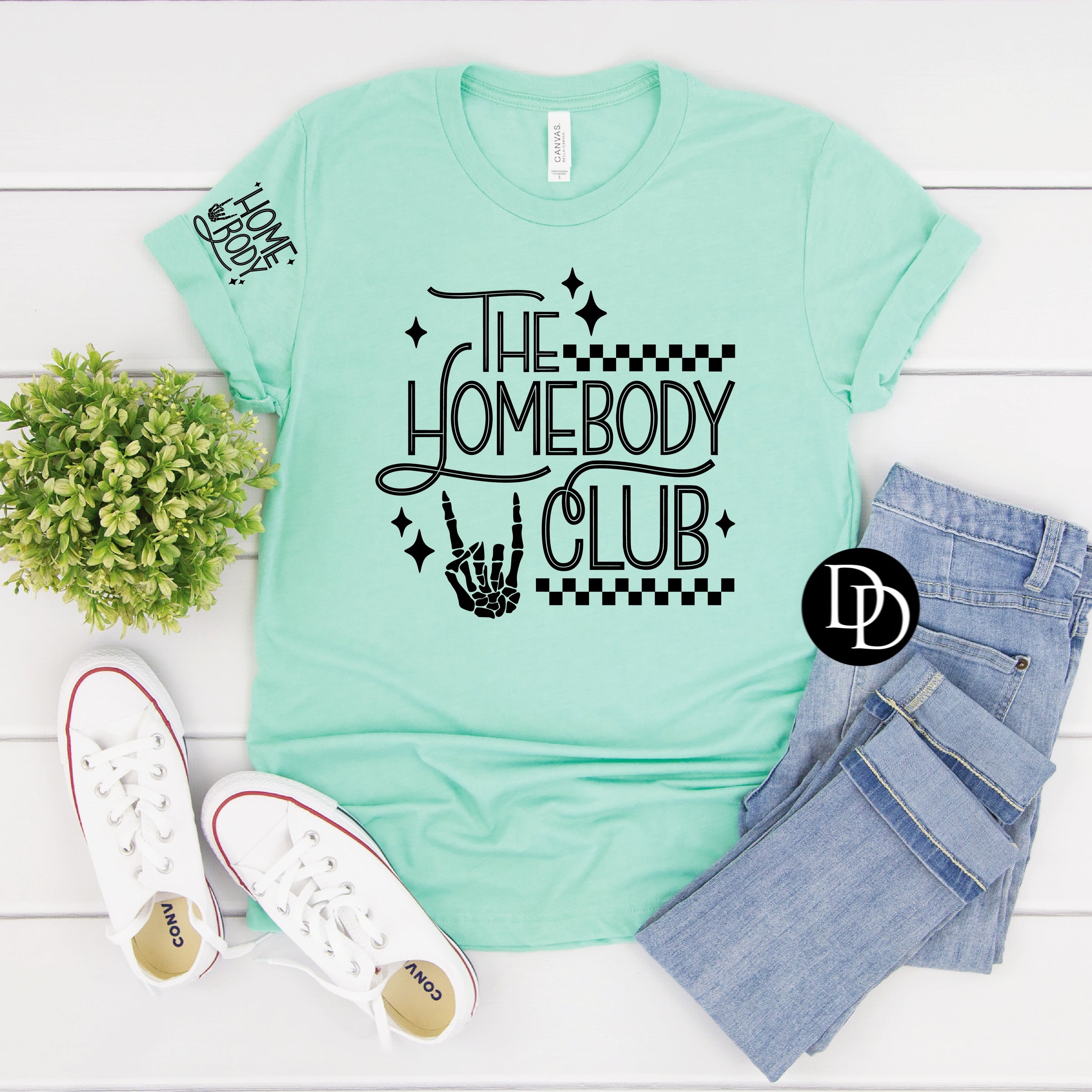 The Homebody Club With Pocket Accent (Black Ink) - NOT RESTOCKING - *S ...