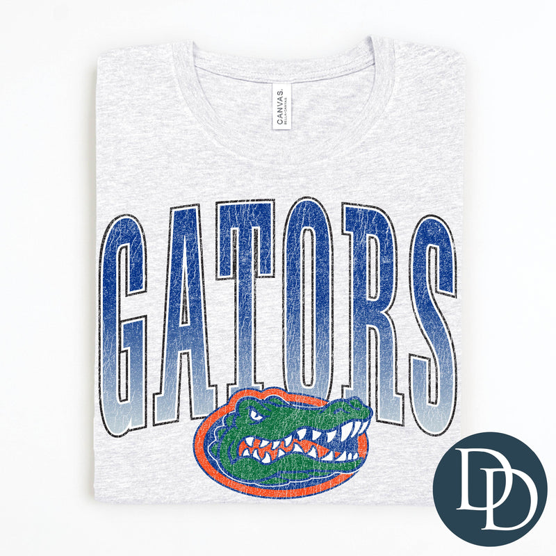 FL Gator Distressed Arch *DTF Transfer*