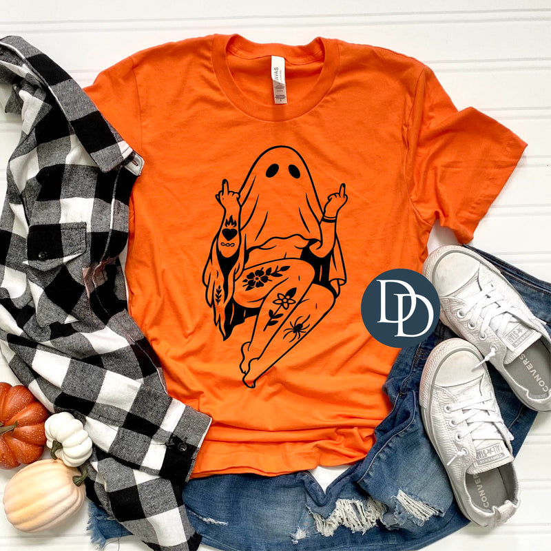 OVERSIZED FU Girl Ghost *DTF Transfer*