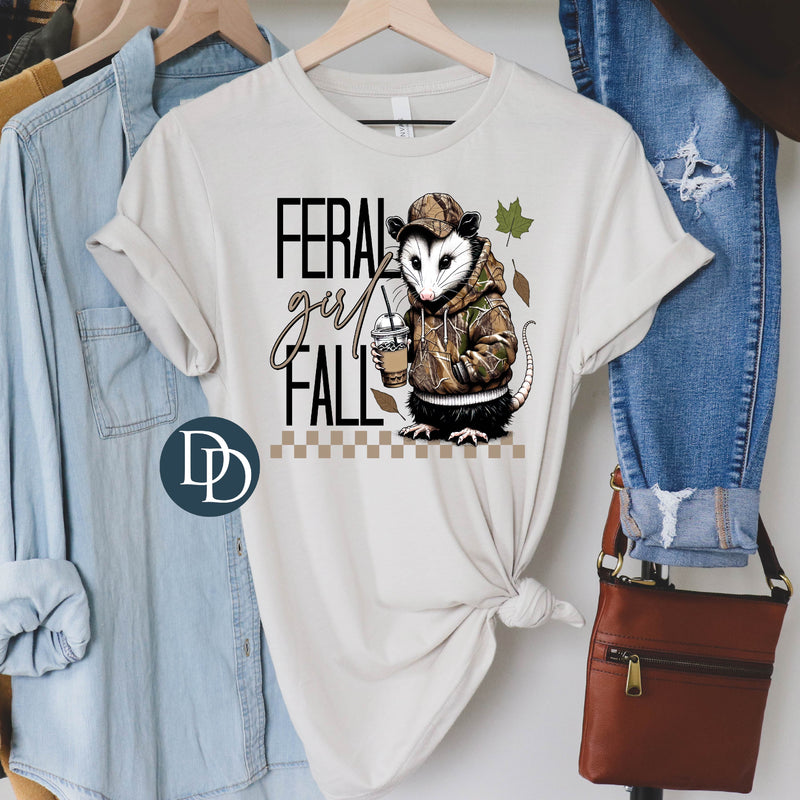 Feral Girl Fall *DTF Transfer*