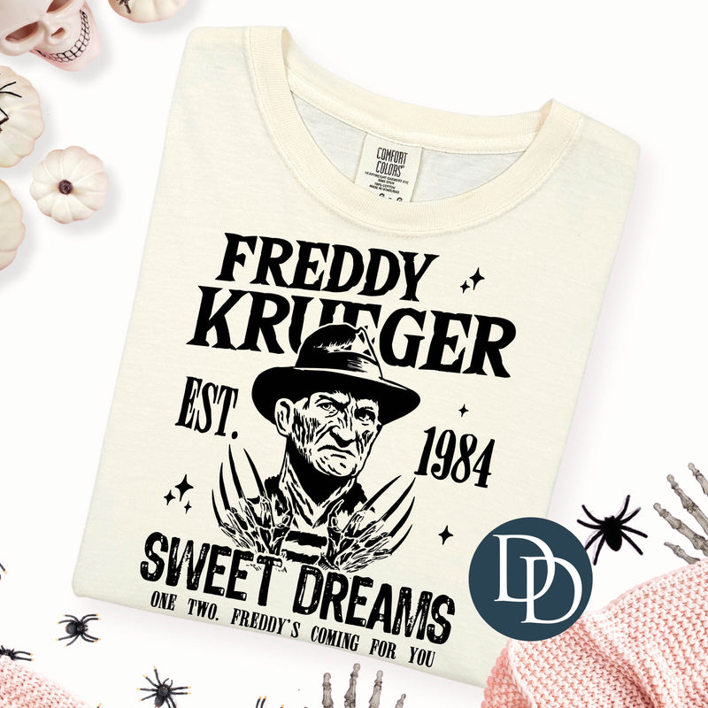 OVERSIZED Freddy Sweet Dreams *DTF Transfer*