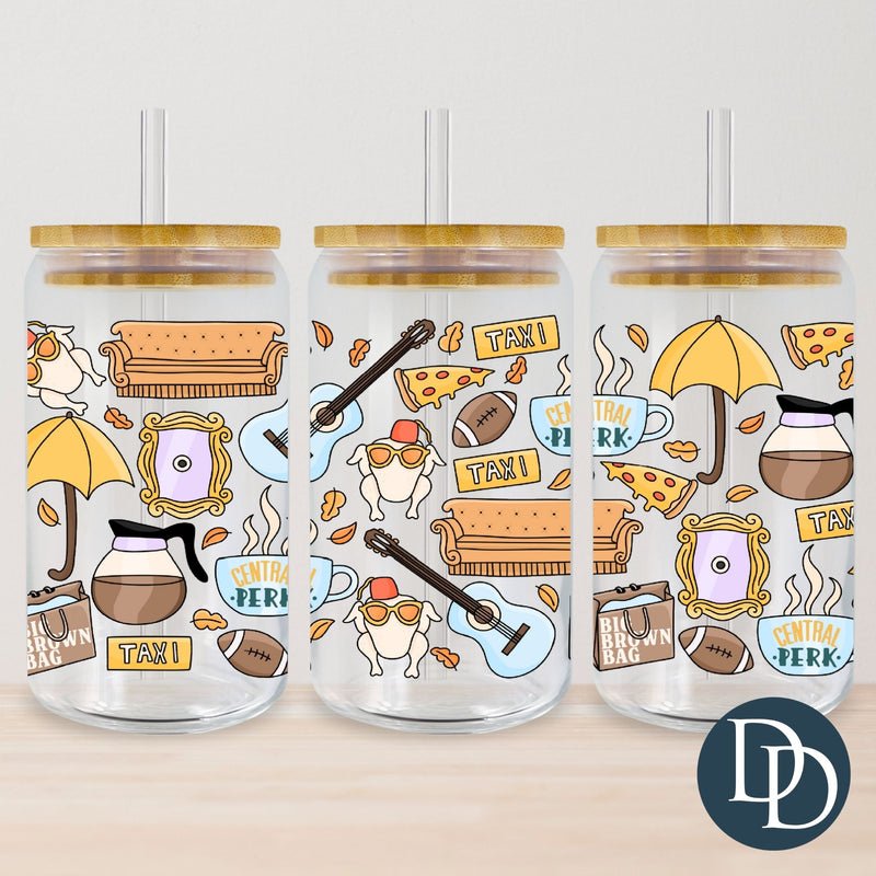 Friends Central Perk *UV DTF Cup Wrap*