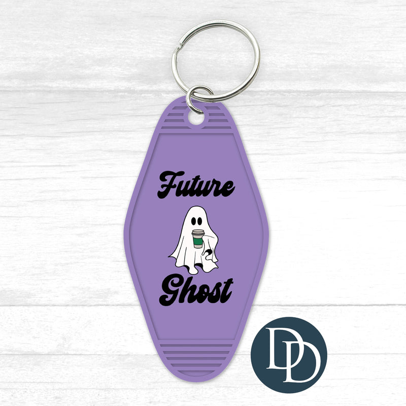 Future Ghost Motel Keychain UV DTF Decal