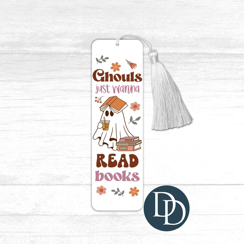 Ghouls Just Wanna Read Books *UV DTF Bookmark Decal*
